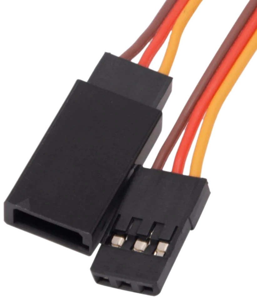 50cm 22AWG Servokabel Servo Kabel Verlängerung JR Graupner Futaba Robbe 1 2 5 10 - Bild 4 von 4