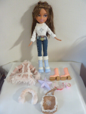 BRATZ DOLL YASMIN SCHNEEURLAUB - Wintertime-- (BA01)