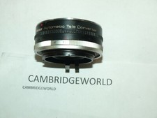 2X teleconverter lens by VIVITAR AUTOMATIC with EE SETTINGS for KONICA mount