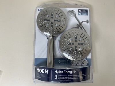 Moen Hydro Energetix Combination Shower - Brushed Nickel (200C0SRN)