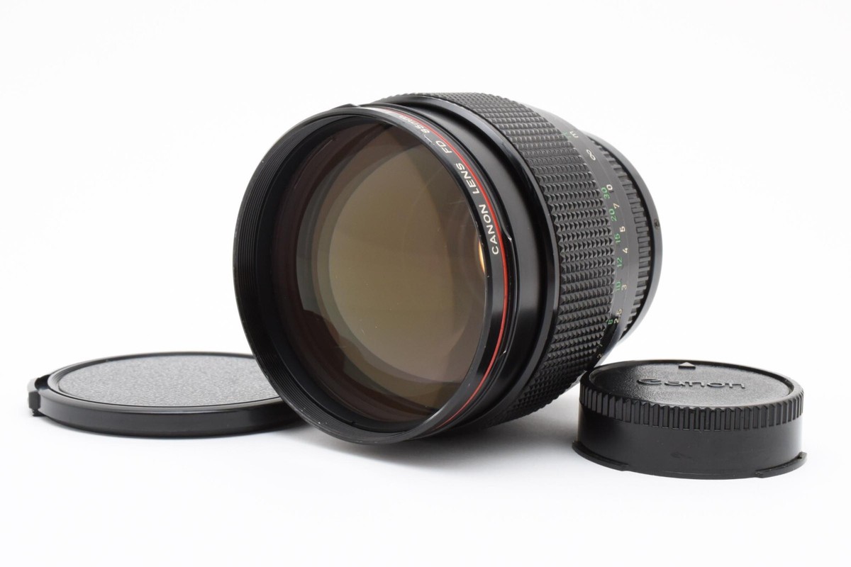 Near MINT] Canon New FD NFD 85mm F/1.2 L Manual Focus Lens FD