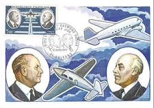 Maximum Card FDC France DORAT VANIER After GANDON April 1971 Orléans