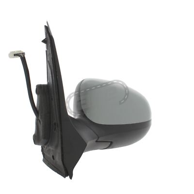Ford Ka Mk2 2008-2017 Passenger Side Electric Door Mirror - Primed For Paint, Left