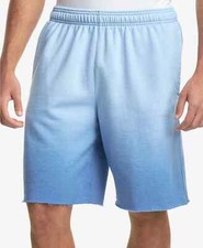 Champion Men's Ombr  Fleece Shorts Blue