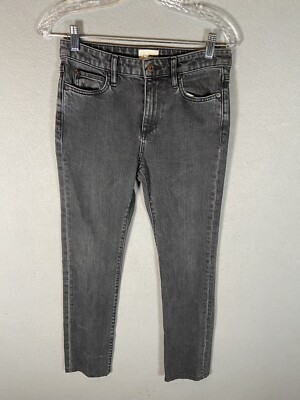 Simon Miller Black Wash High Rise Jean Size 26 Straight Leg