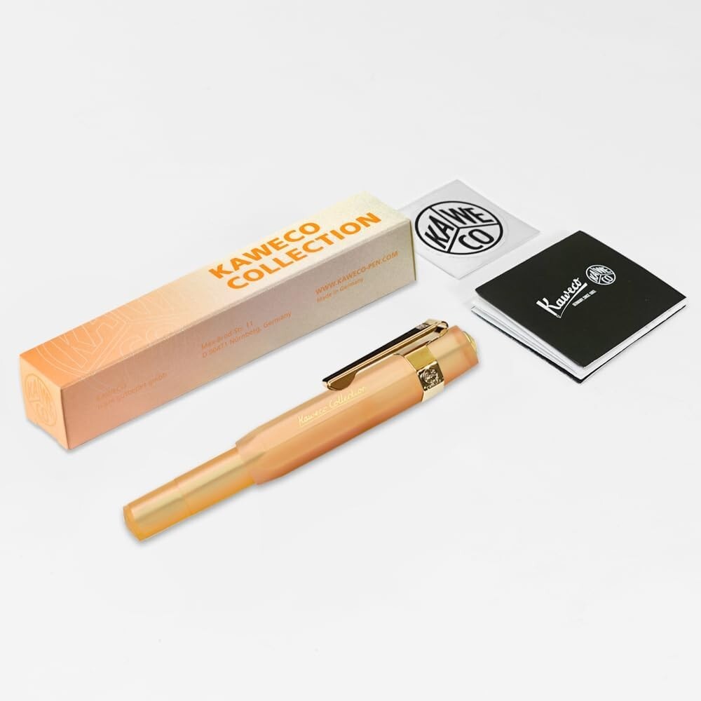 Kaweco COLLECTION Fountain Pen Apricot Pearl, EF/F/M/B/BB Nib with