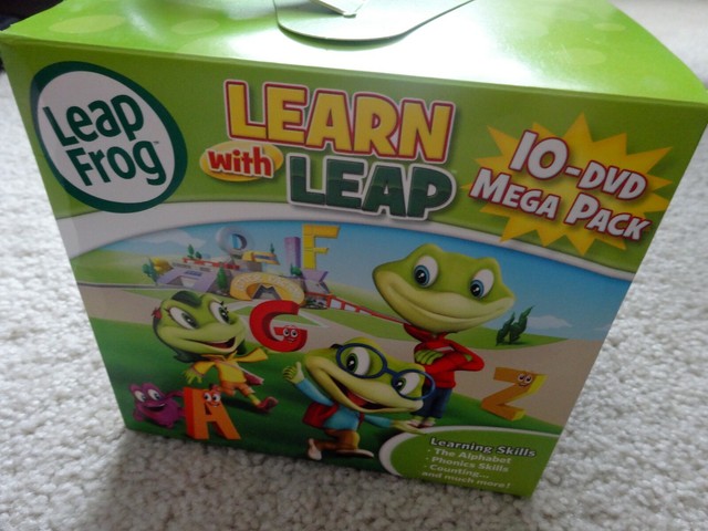Learn With Leap 10 DVD mega pack set leapfrog | eBay