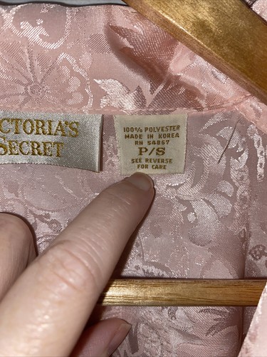 Victoria’s Secret Gold Label Sleep Shirt Size PS Pink/Peach - Picture 4 of 5