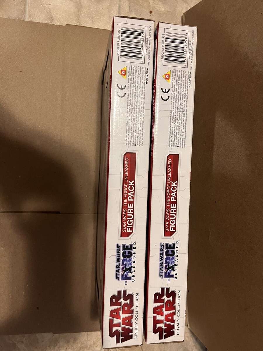 Star Wars Force Unleashed Figure pack Exclusives Bundle TRU RARE