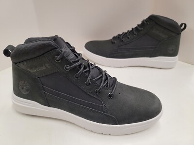 Size 8.5 Timberland Allston Mid Lace Sneaker Black Nubuck Boot Casual Mens NEW Timberland Allston Mid Lace Sneaker Black | Mercari main image 3