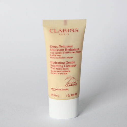 CLARINS Hydrating Gentle Foaming Cleanser Travel Size 1 Oz / 30 mL Sealed No Box