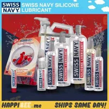 SWISS NAVY Premium Silicone Lubricant🍯Liquid Lube Wet Gel Backdoor Anal Glide