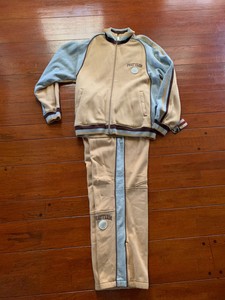 tan sweatsuit mens