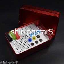 Dental Endo Sterilization Organizer Holder Container 180 Holes Burs File Point