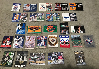 27 Dallas-area Sports Schedules: Cowboys, Mavericks, Rangers