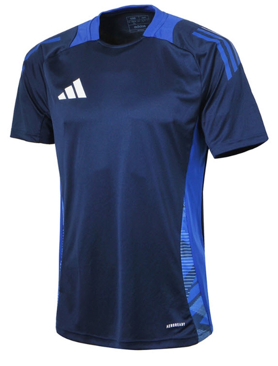 Adidas Men TIRO 24 Competition T-Shirts Navy Training Tee Shirt
