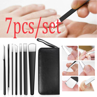 7Pcs / Set Scratch Calusal Feet Haut Auflösende Werkzeuge Professioneller 