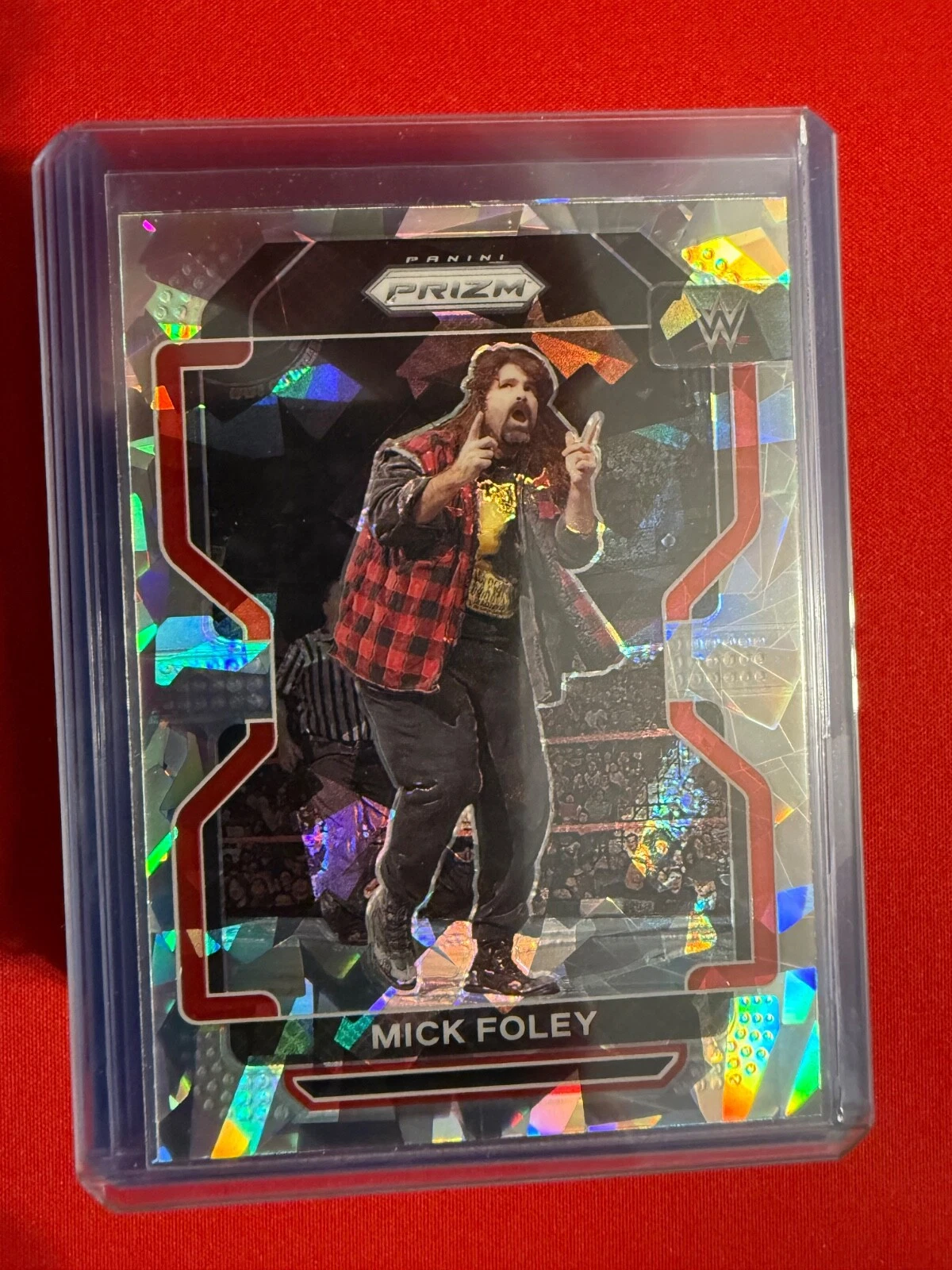 2022 Panini Prizm WWE - Mick Foley #190 Ice Prizm