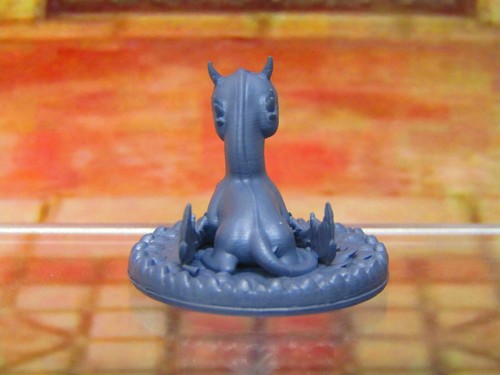 Baby Dragon Wyvern Monster Companion Mini-Miniaturen 3D-gedrucktes Modell 28/32 mm - Bild 3 von 5