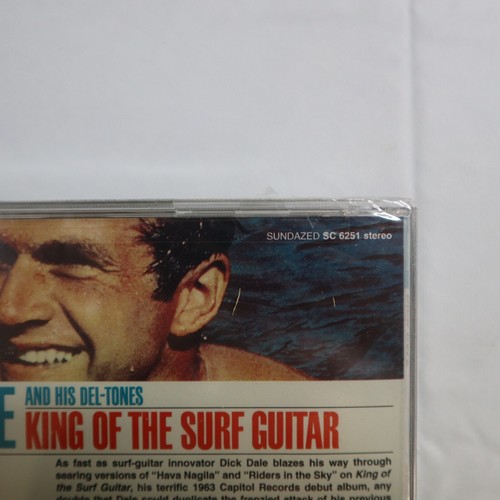 King of the Surf Guitar Dick Dale and his Del-Tones Music CD Sundazed SC6251 New - Picture 8 of 9