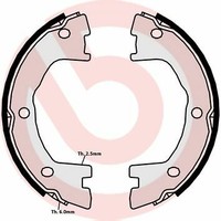 Brembo S A6 508 Bremsbackensatz, Feststellbremse FüR Iveco Passend FüR Nissan