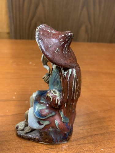 2 Chinese Shiwan Pottery Mudmen Figurines. 1D - Picture 13 of 24