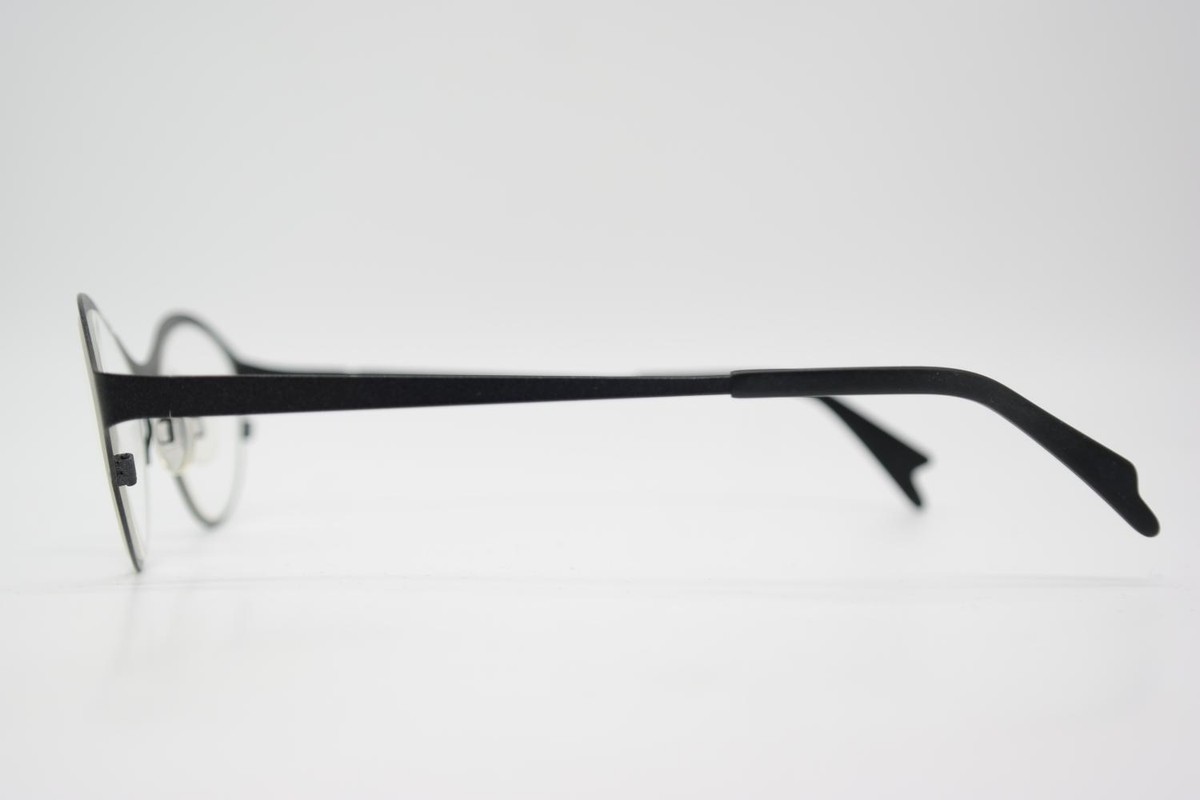 Glasses Theo Belgium Eye Witness SE 190 Black Oval Glasses Frame