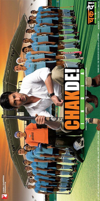 CHAK DE! INDIA Movie POSTER 11x17 Indian Shahrukh Khan Vidya Malvade ...