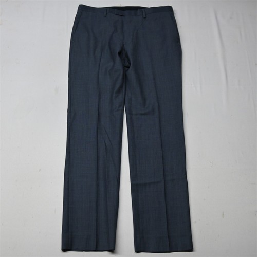 Banana Republic 33x34 Blue 724184 Slim Marzotto Wool Suit Mens Dress Pants