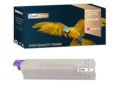 Toner OKI 44315306 Compatible Magenta x1 QUALITONER - Photo 1/4