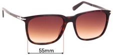 SFx Replacement Sunglass Lenses Fits Gucci Gg1104/s - 55mm Wide