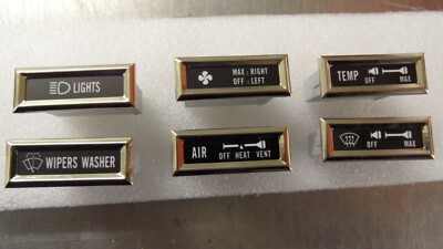 OMIX INDICATOR LAMP 6 PIECE SET FOR JEEP CJ 1976-1986