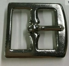 Nickel Plated Belt Buckle Horse Riding Rug Fittings Saddlery