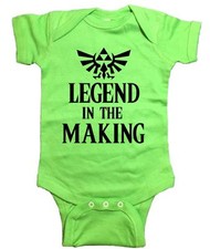 Zelda One Piece "Legend In The Making" Baby Bodysuit