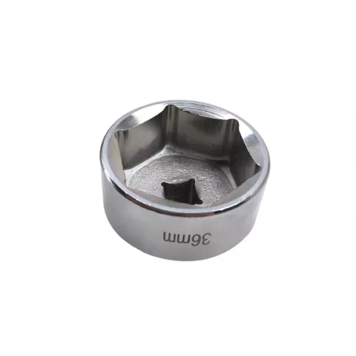 36mm Oil Filter Socket Tool 3/8"Drive Cap Remover Low Profile Socket Wrench C2C6 - Imagen 11 de 11