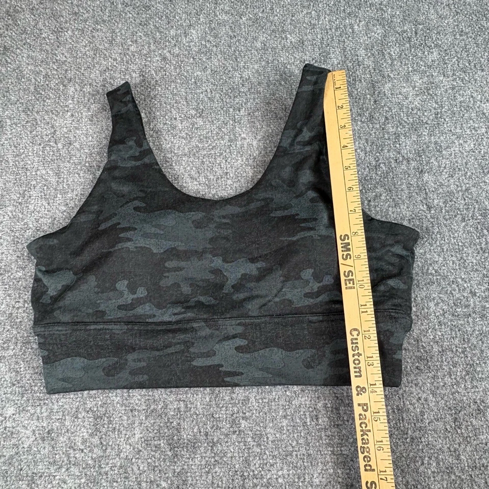 Женский спортивный бюстгальтер Soybu XL черный камуфляж спортивная одежда спортзал спортзал спортзал йога - Изображение 3 из 4