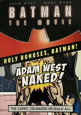 BATMAN: The Movie & Adam West Naked! DVD Set w/ Slipcover *NEW/SEALED* FREE SHIP