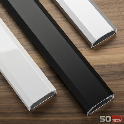 SO-TECH  Design Kabelkanal Aluminium Kabelleiste Kabelführung Kabeldurchführung