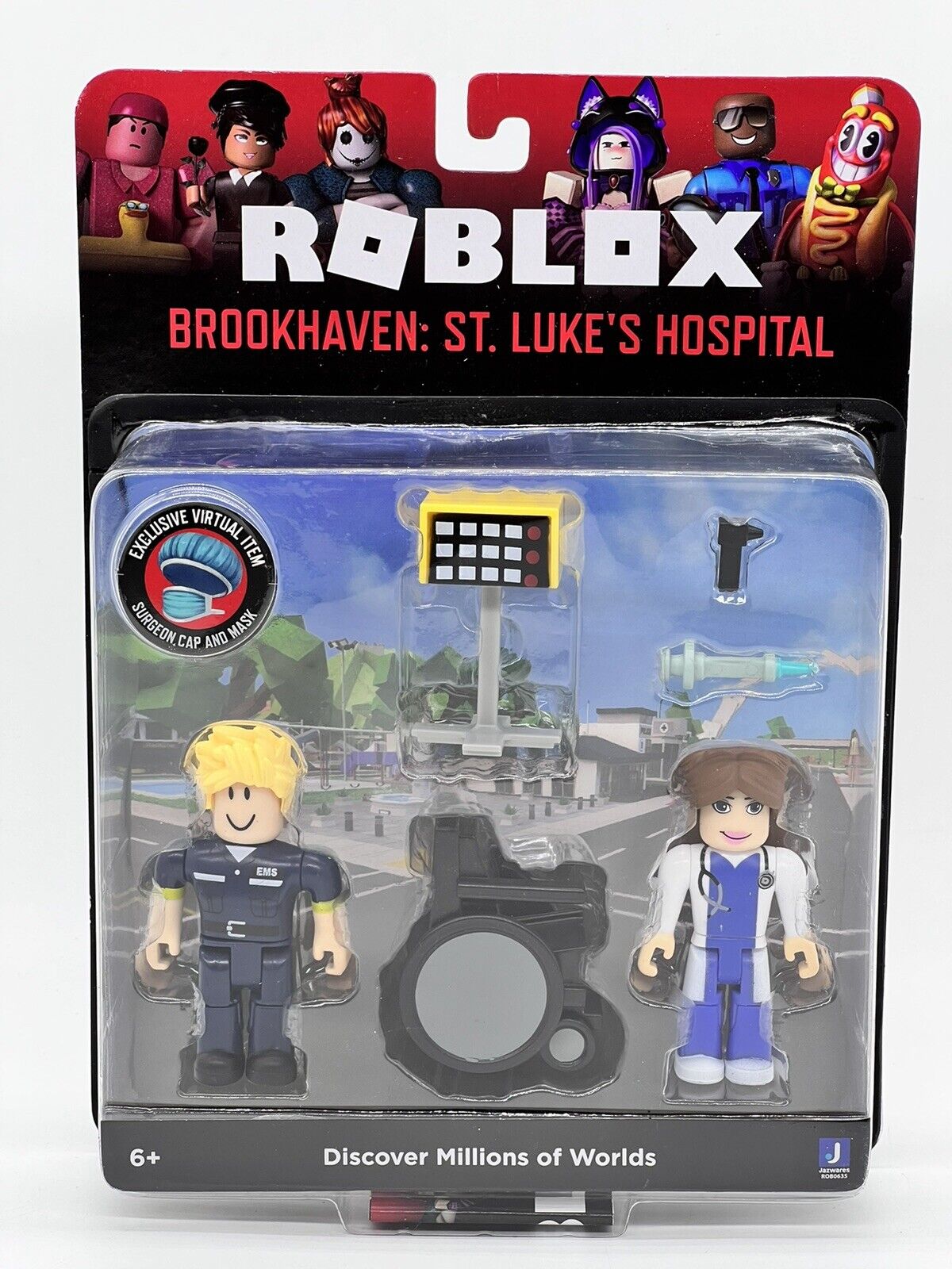 Roblox Brookhave St. Luke's Hospital Figure Pack [Includes