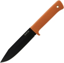 Cold Steel SRK Orange SK5 Carbon Steel Fixed Blade Knife w/ Sheath 49LCK0RBK