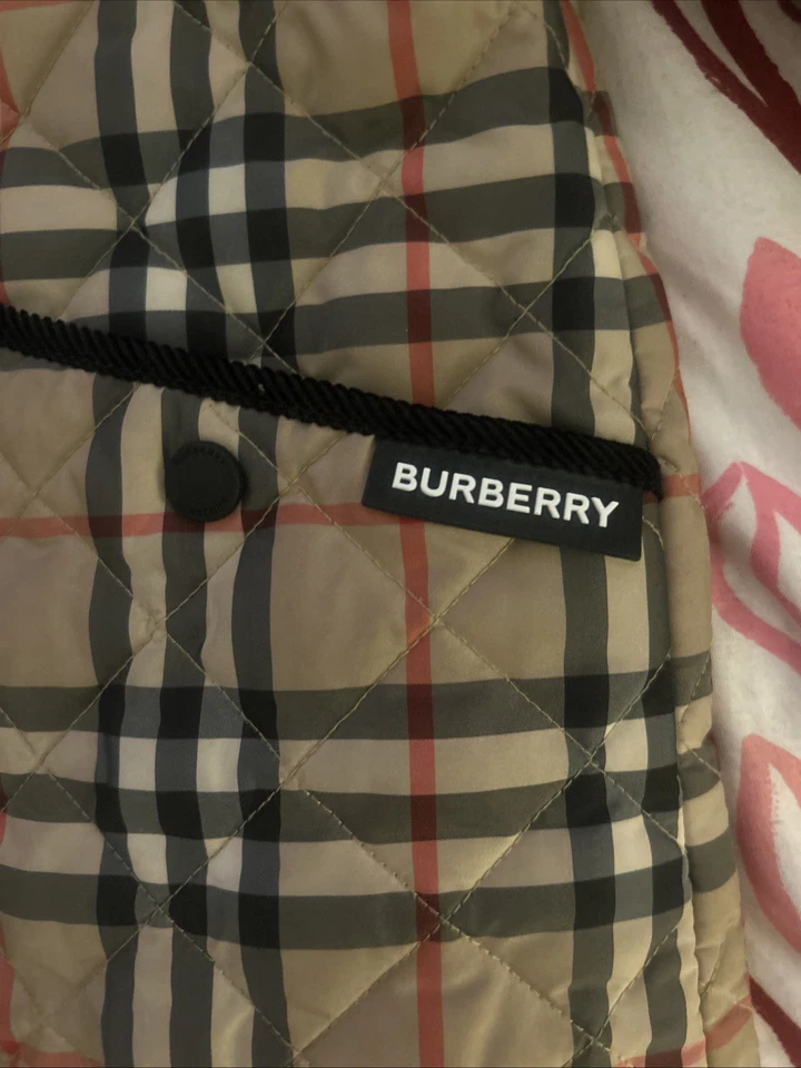 Burberry Londres Inglaterra Abrigo Niñas Pequeño 10 años Foto 2 de 4
