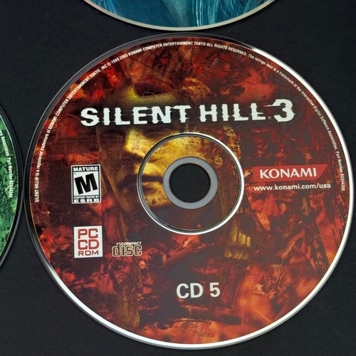 Silent Hill 3 (Konami, PC CD-ROM, 2003) 6-Disc Set komplett OHNE Box oder Handbuch - Bild 7 von 9
