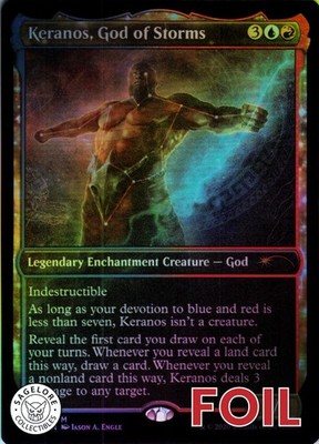 Keranos, God of Storms - Foil - Secret Lair Theros Stargazing - 79 NM