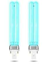 9W G23 PLS UV Bulb 2Pack Steriliser Light for Pond UVC Clarifiers UVPond Filters