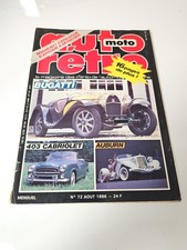 Magazine auto moto rétro ancien vintage pour collectionneur passionné véhicules