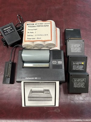 vintage an・an no.32 Vintage Alphacom 32 + Printer Paper And 4x Timex Sinclair 1016