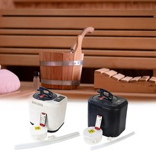 Générateur de vapeur pour sauna, revêtement en acier inoxydable, 4 L, facile