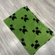 Minecraft Creeper Children’s Fleece Soft Blanket