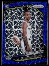 2025 Panini Prizm WNBA #141 Aziaha James Blue Velocity Prizms