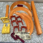 Hot Wheels Hot Curves Race Action Set Vtg 1968 All Track Parts No Cars